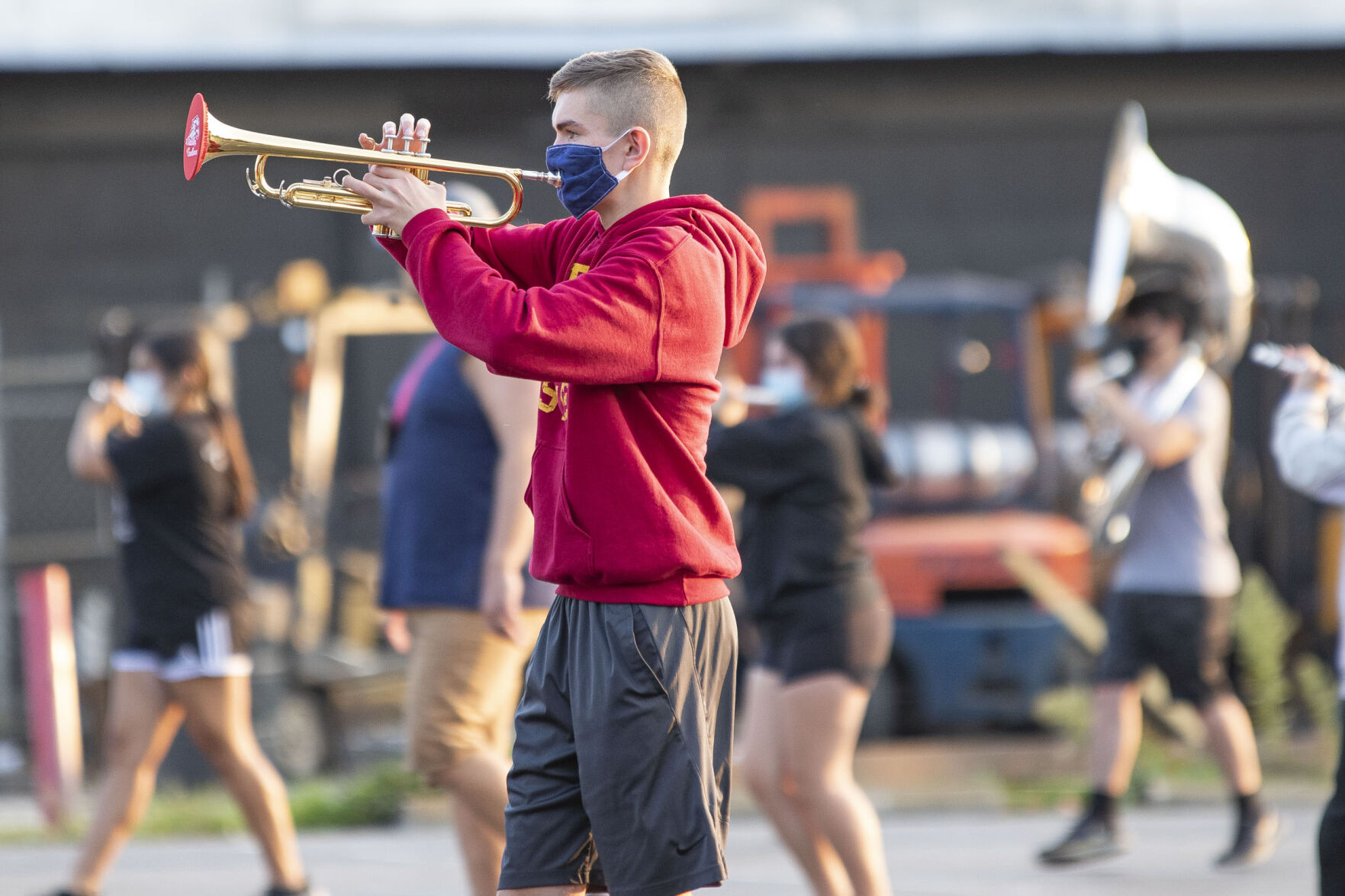 GHS Crimson Marching Band to perform for Greencroft retirement community
